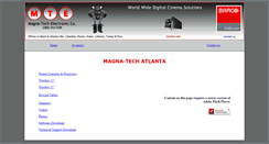Desktop Screenshot of mtedigital.com